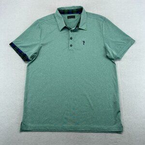 William Murray Polo Shirt Large Men's Golfing Short Sleeve Casual Stretch